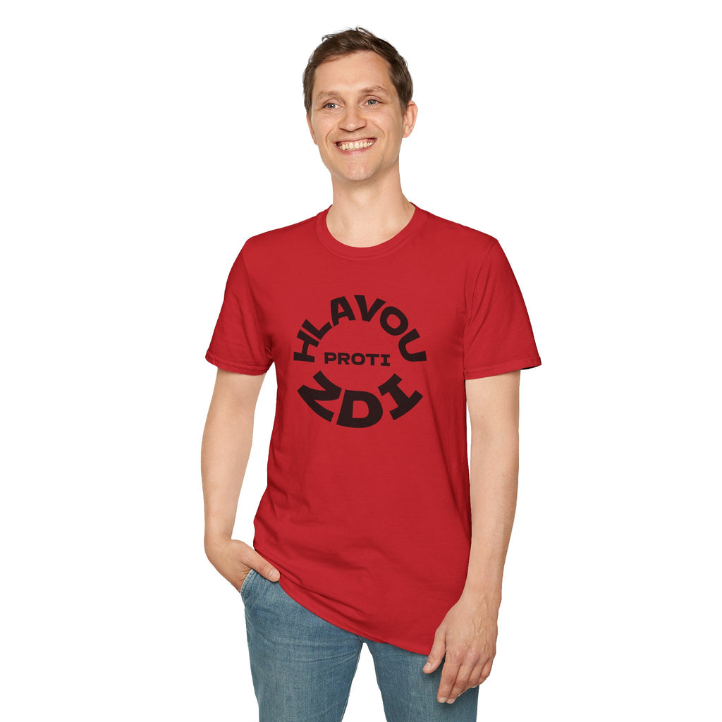 T-Shirt — Hlavou Proti Zdi - Bold Graphic Tee