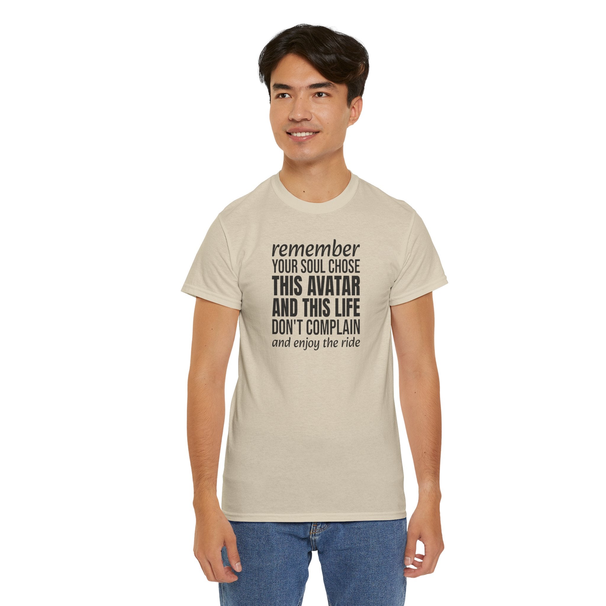 Remember Your Soul Chose This Life Tee — Inspirational Spiritual Quote T-Shirt
