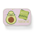 Personalized Avocado Bento Lunch Box – "Nakrm mě" Cute Kawaii Kid’s Lunchbox