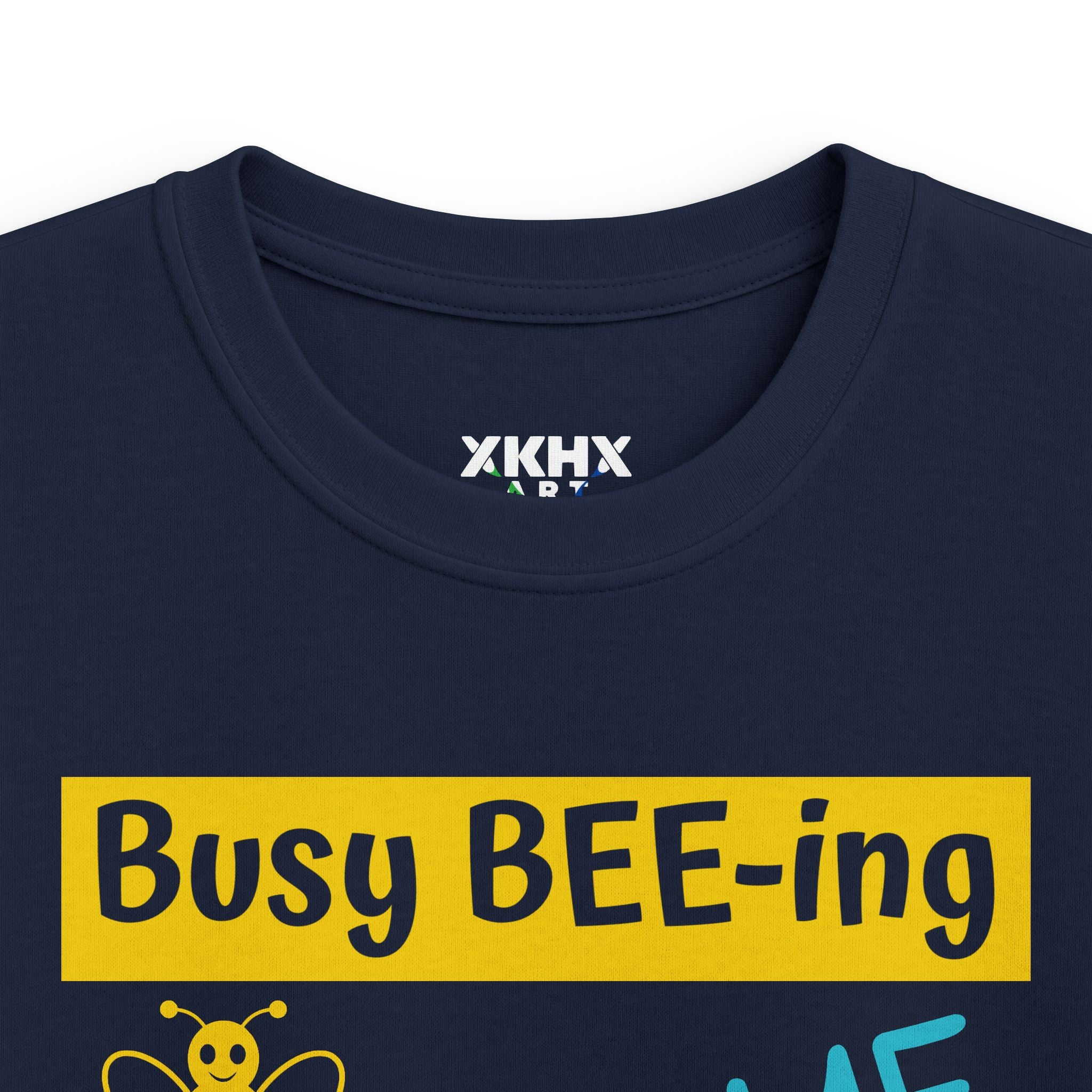 Personalizable "Busy BEE-ing Awesome in [XX] Grade" Kids Tee