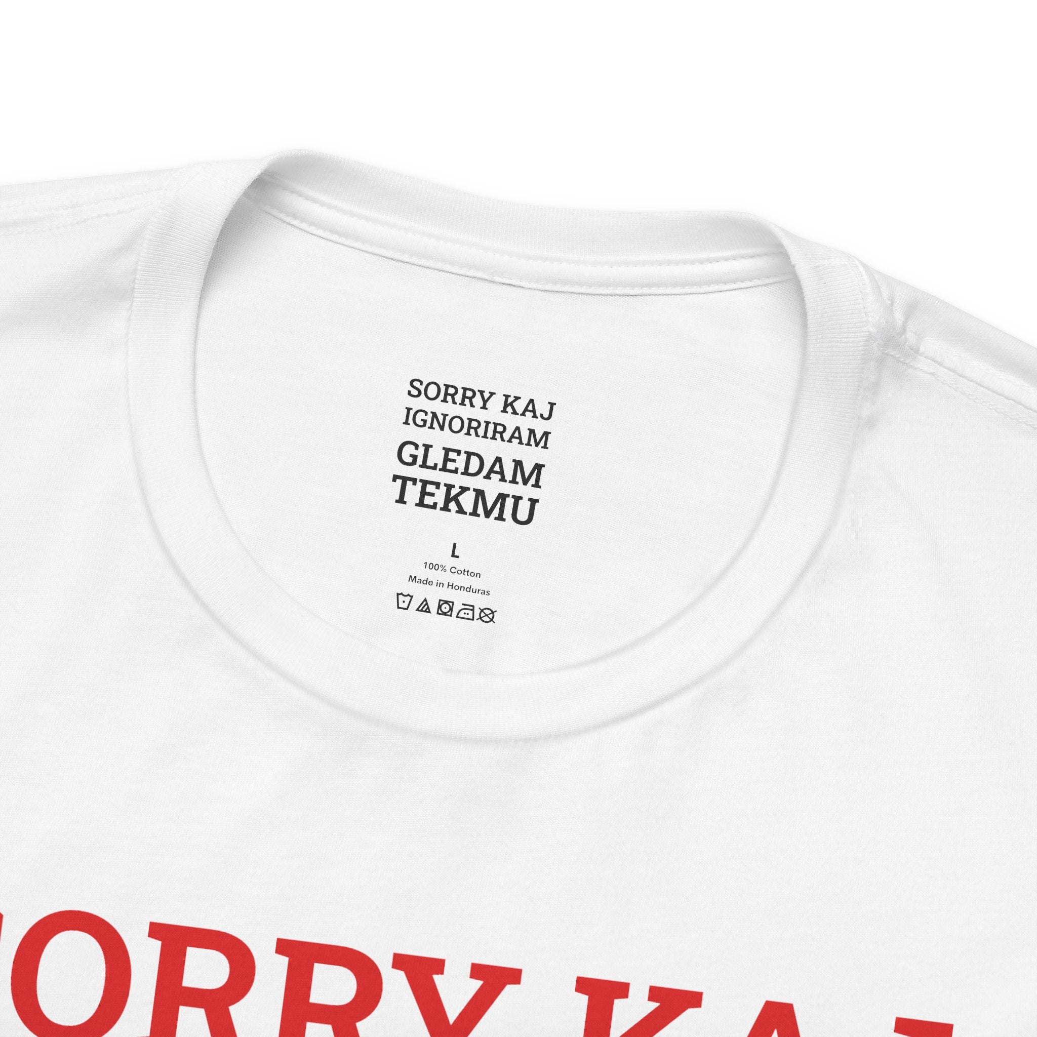 Off to Watch the Match Tee | Sorry kaj ignoriram gledam tekmu, match-day outfit