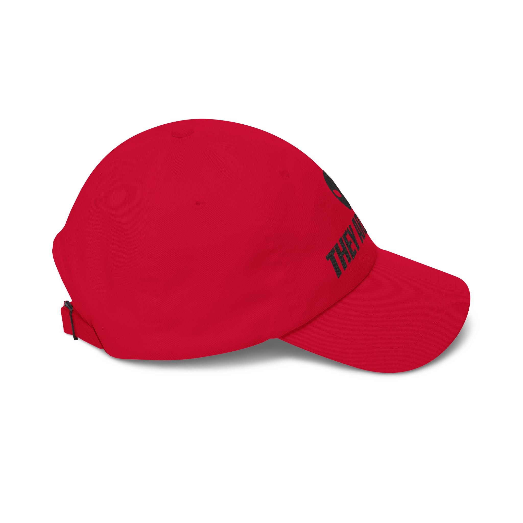 Alien "They Are Here" Dad Cap - Embroidered Baseball Hat light