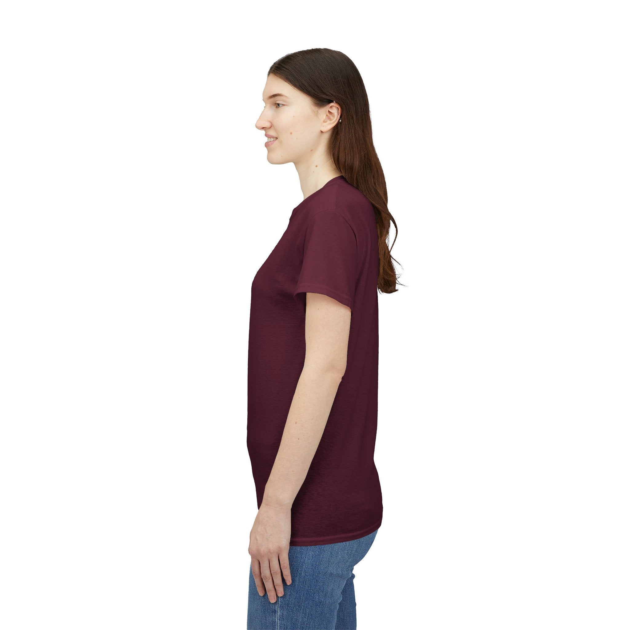 Alien Tee — Minimal "They Are Real" Vertical Graphic T-Shirt dark