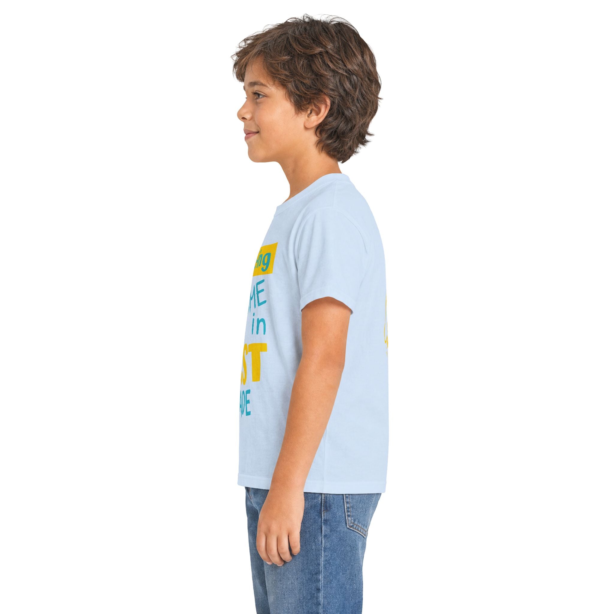 Personalizable "Busy BEE-ing Awesome in [XX] Grade" Kids Tee