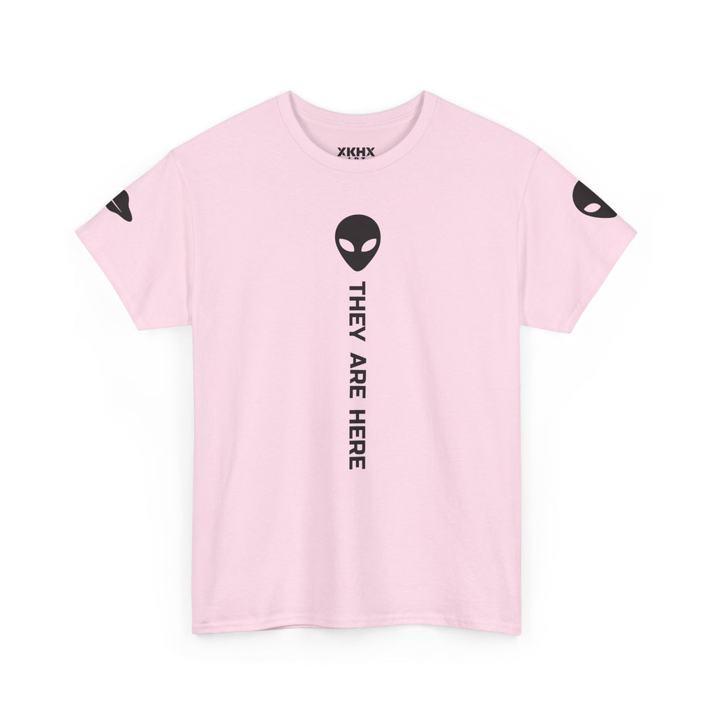 Alien Head "They Are Here" Graphic Tee