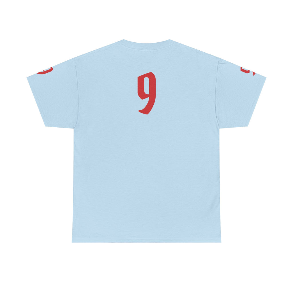 Haaland Norway Map Flag T‑Shirt — Scandinavian Pride Tee with Number 9