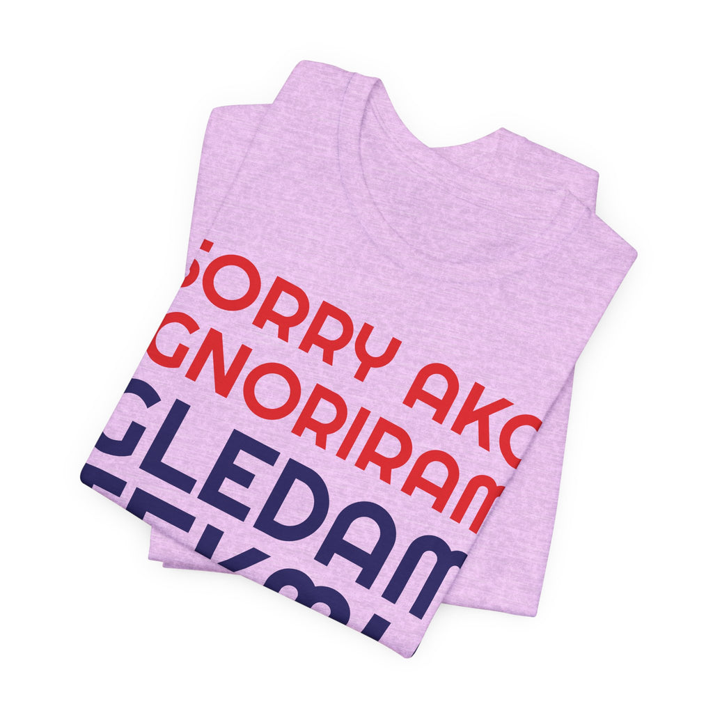 Off to Watch the Match Tee | Sorry ako ignoriram gledam tekmu, match-day outfit