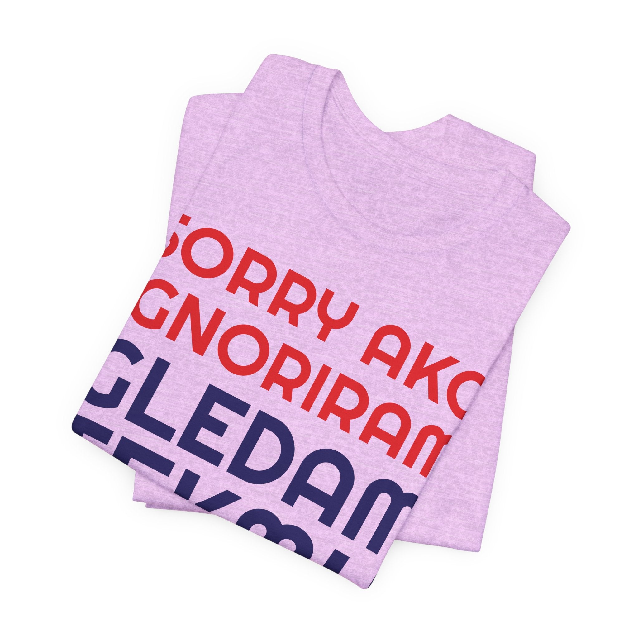 Off to Watch the Match Tee | Sorry ako ignoriram gledam tekmu, match-day outfit