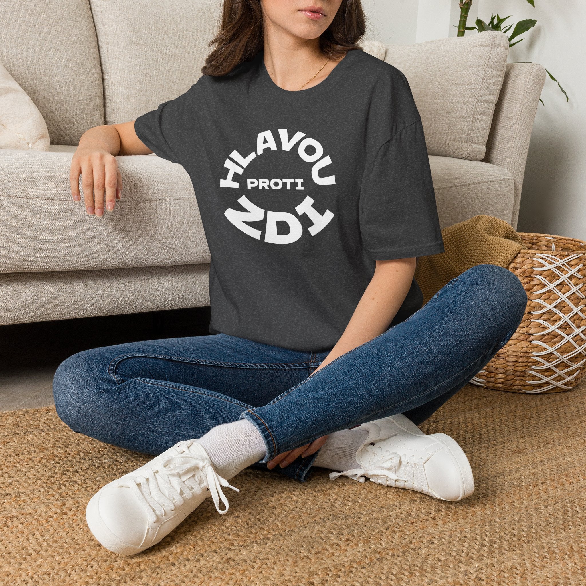 T-Shirt — Hlavou Proti Zdi - Bold Graphic Tee