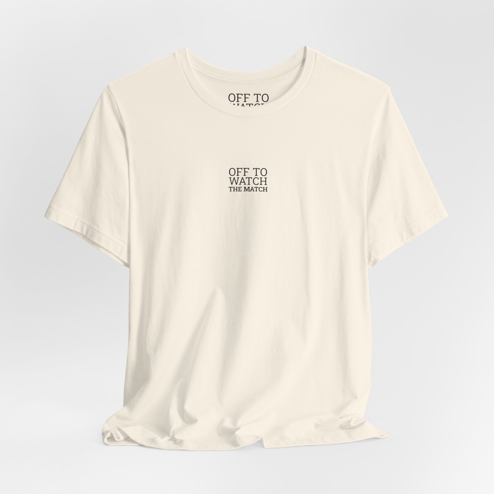 Off to Watch the Match Tee | soccer watch party, match-day outfit