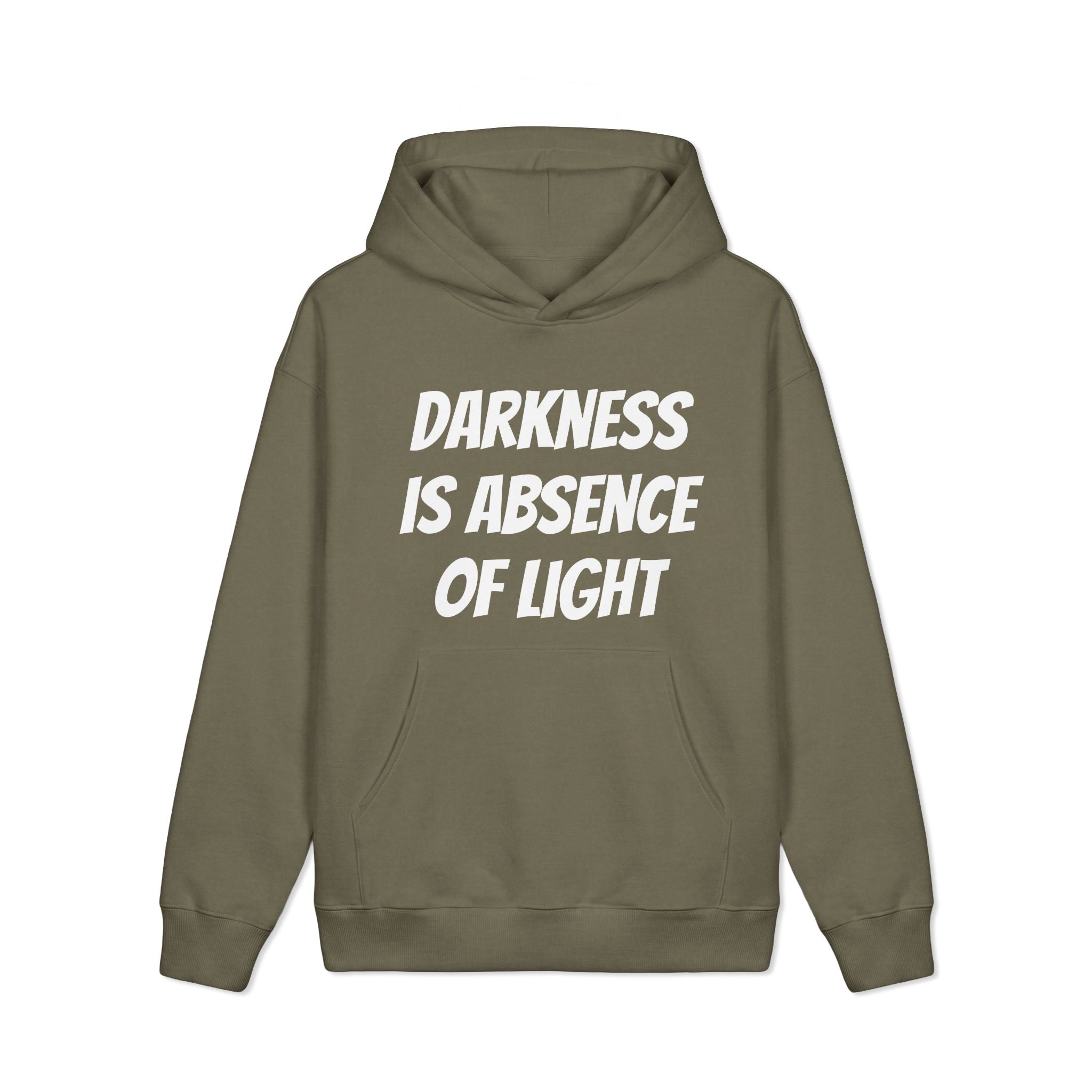 Custom Text Hoodie — Personalized Text Light Being Pullover