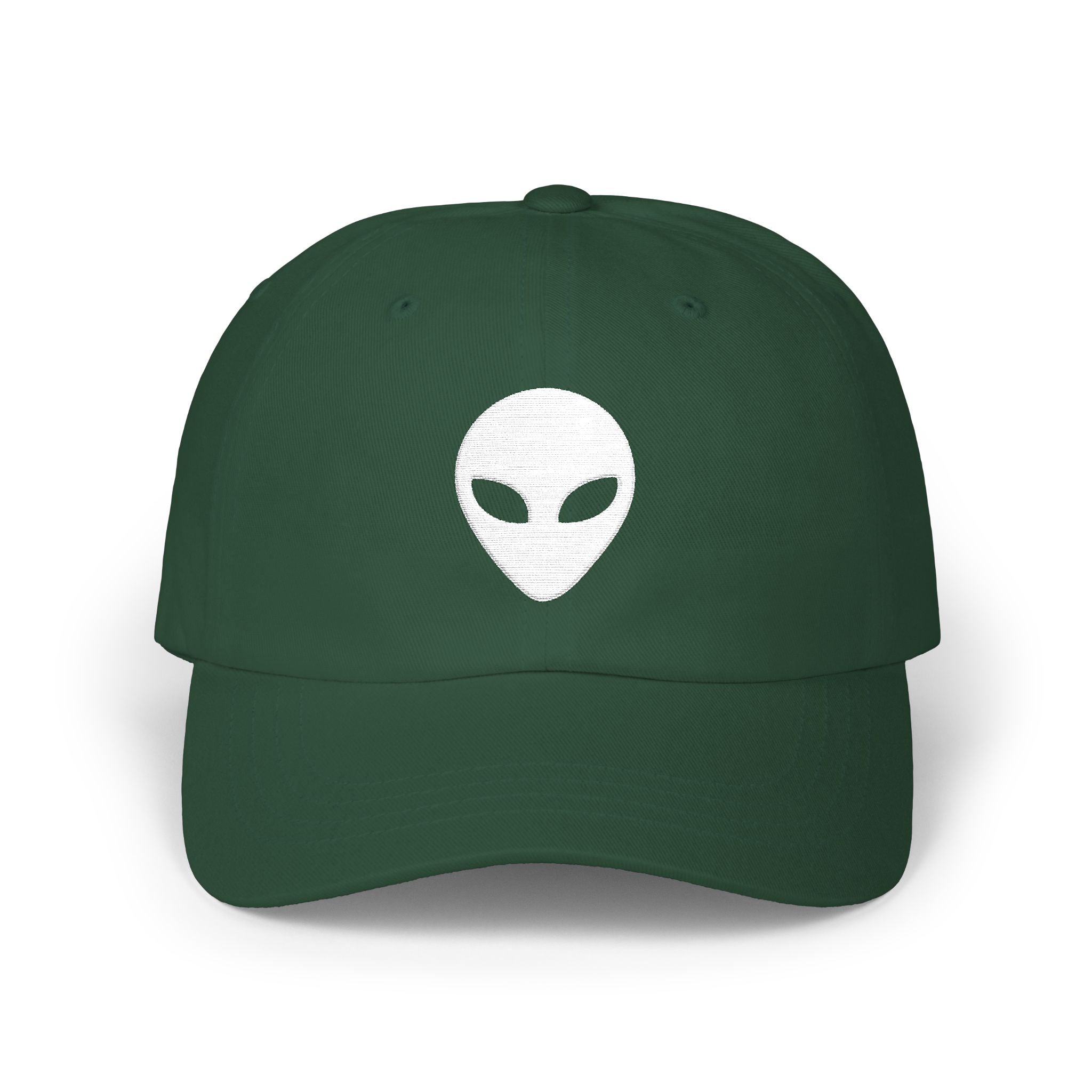 Alien "They Are Here." Dad Cap - Embroidered Baseball Hat dark