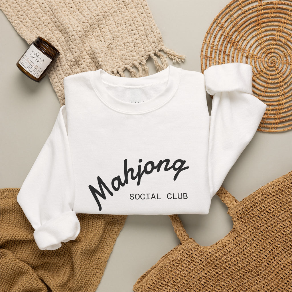 Mahjong Social Club | Unisex Heavy Blend™ Crewneck Sweatshirt