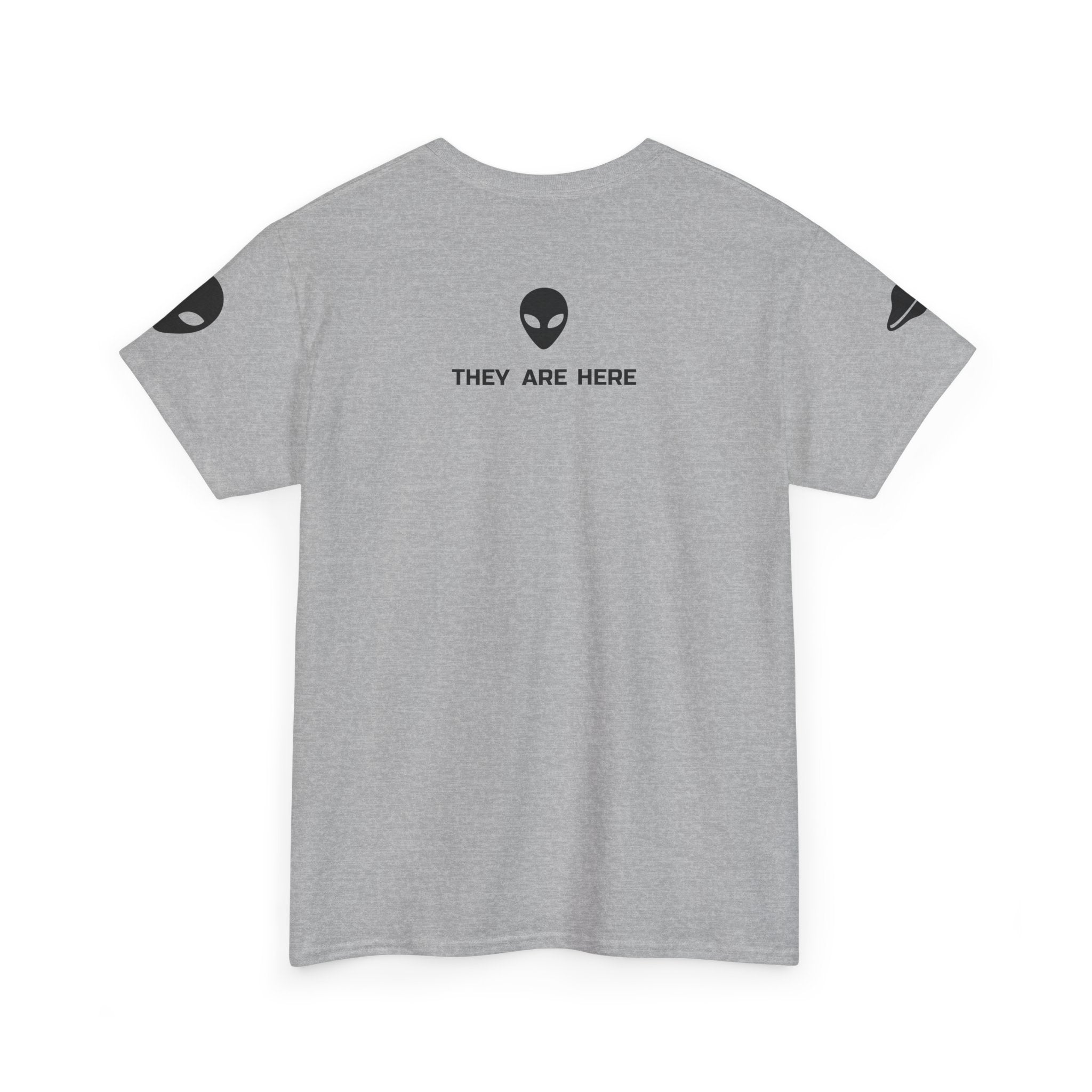 Alien Head "They Are Here" Graphic Tee
