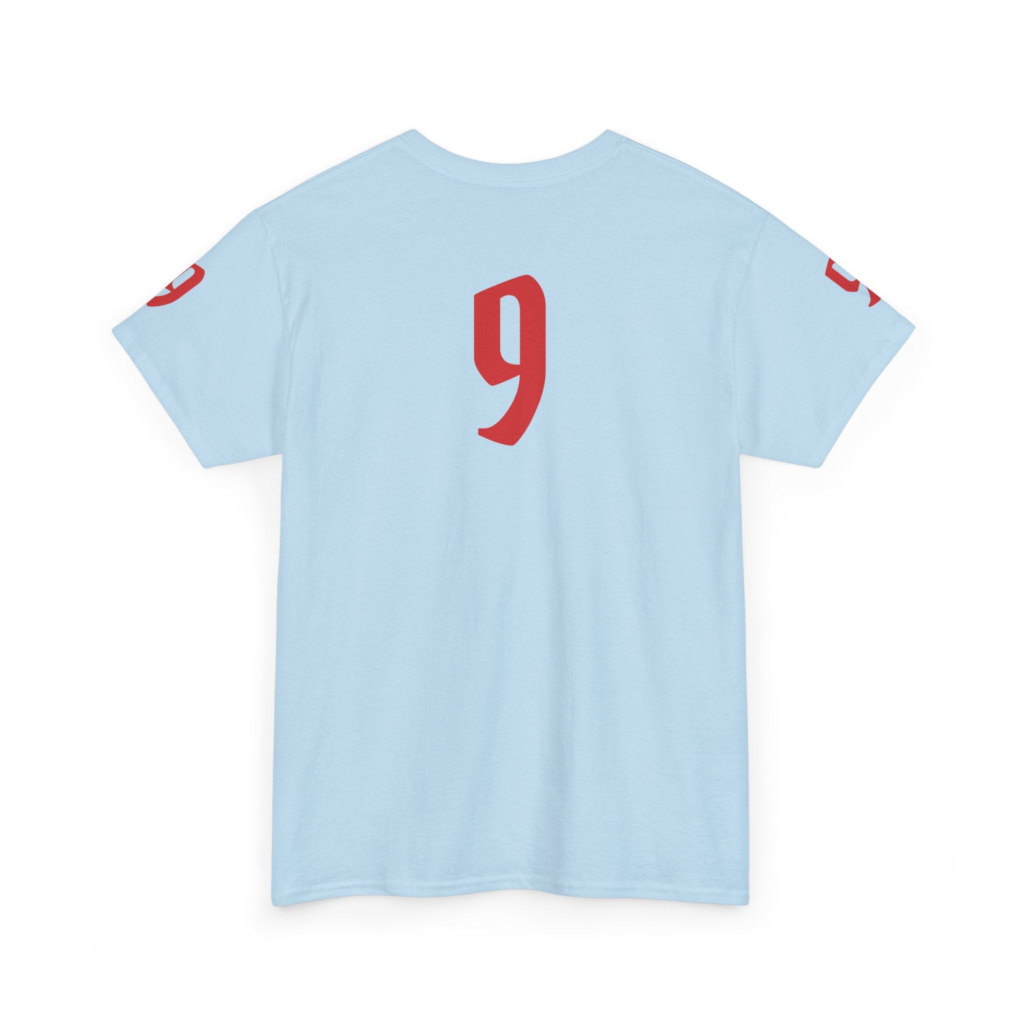 Haaland Norway Map Flag T‑Shirt — Scandinavian Pride Tee with Number 9