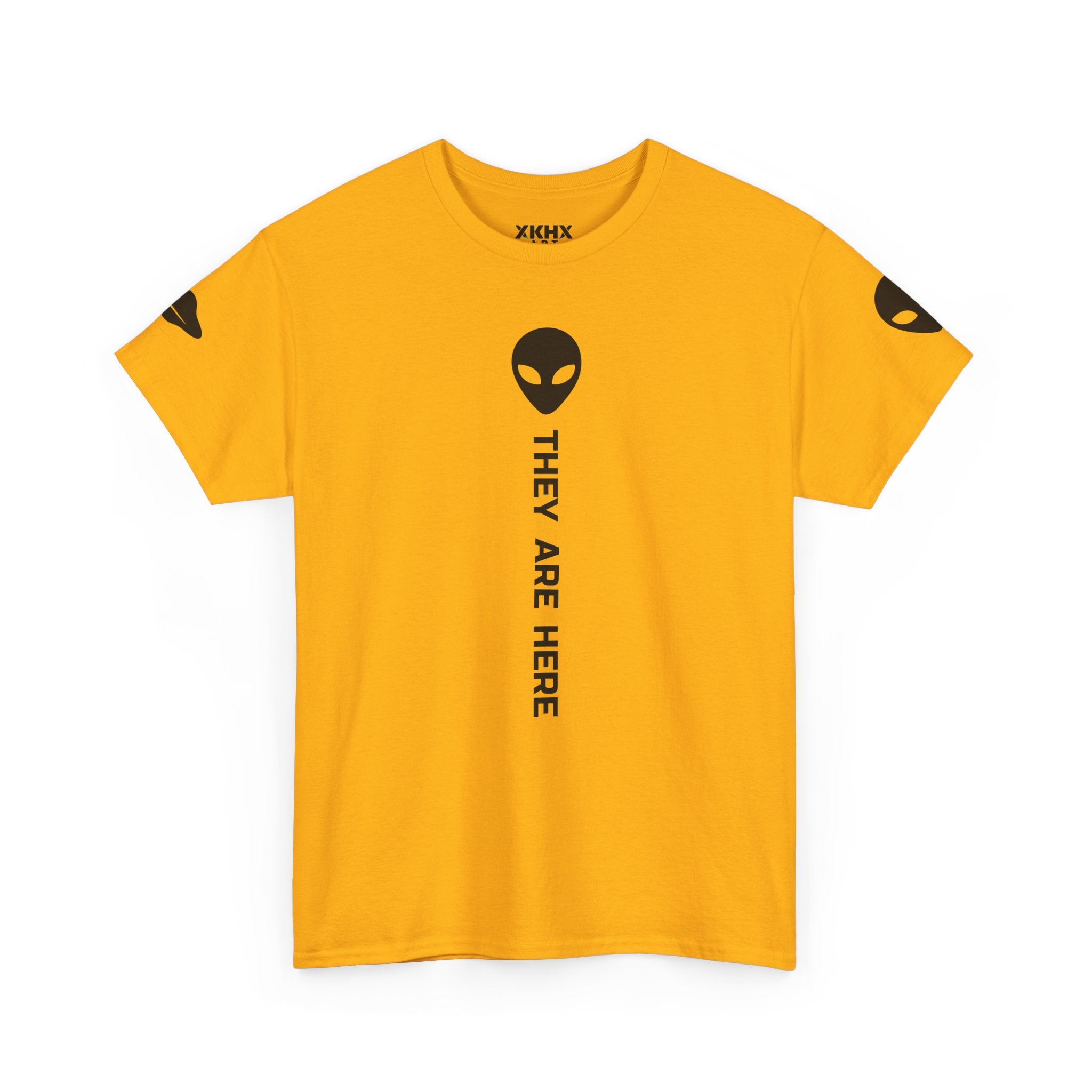 Alien Head "They Are Here" Graphic Tee