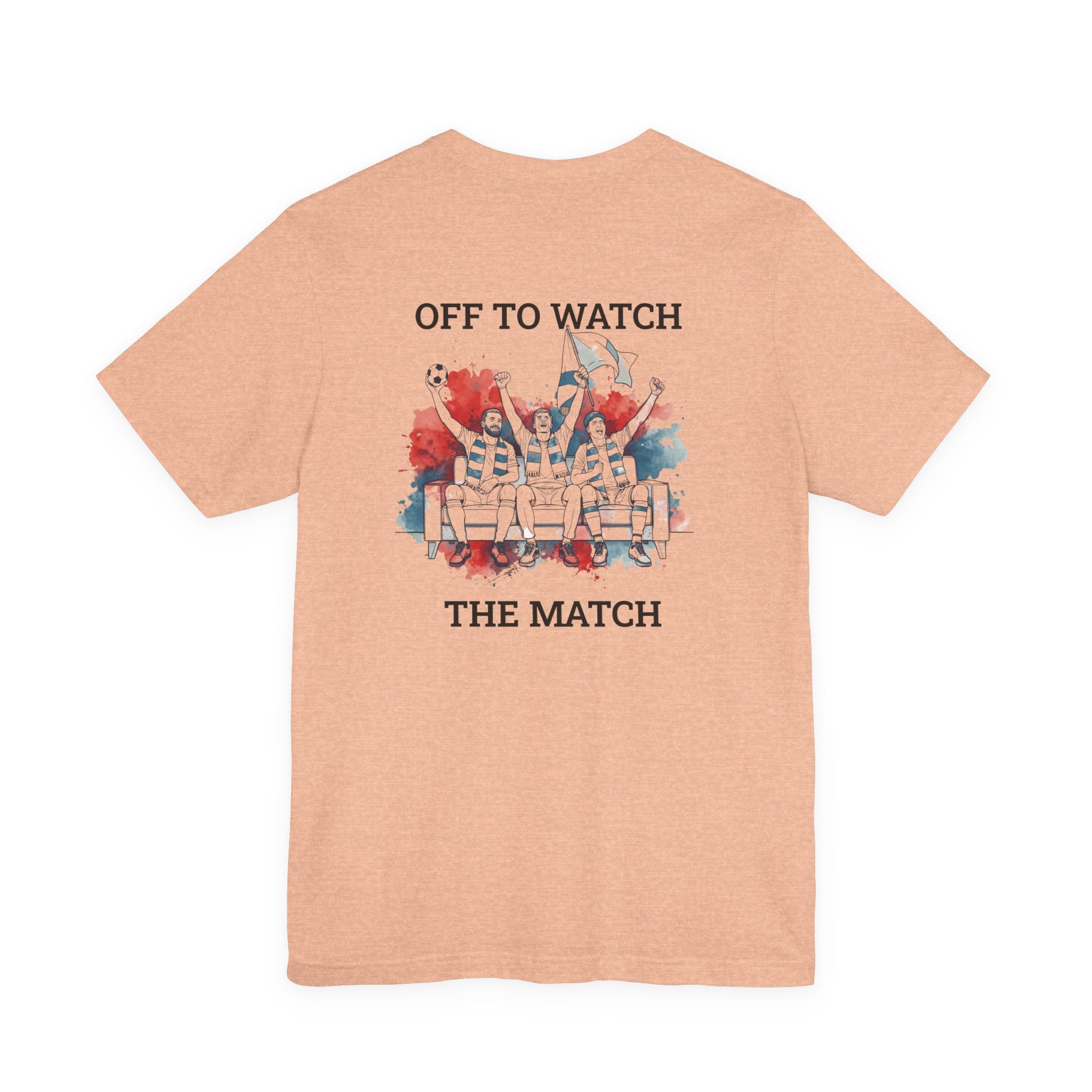 Off to Watch the Match Tee | soccer watch party, match-day outfit