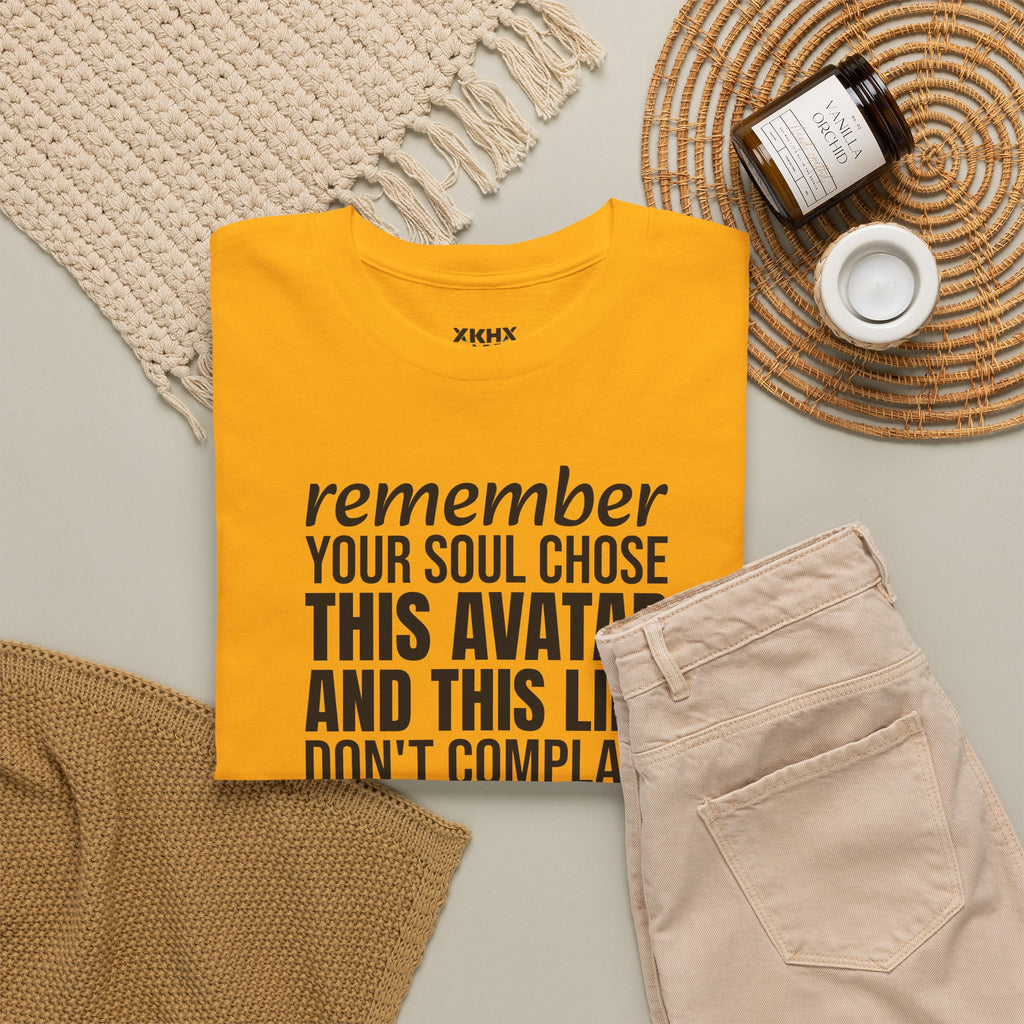 Remember Your Soul Chose This Life Tee — Inspirational Spiritual Quote T-Shirt