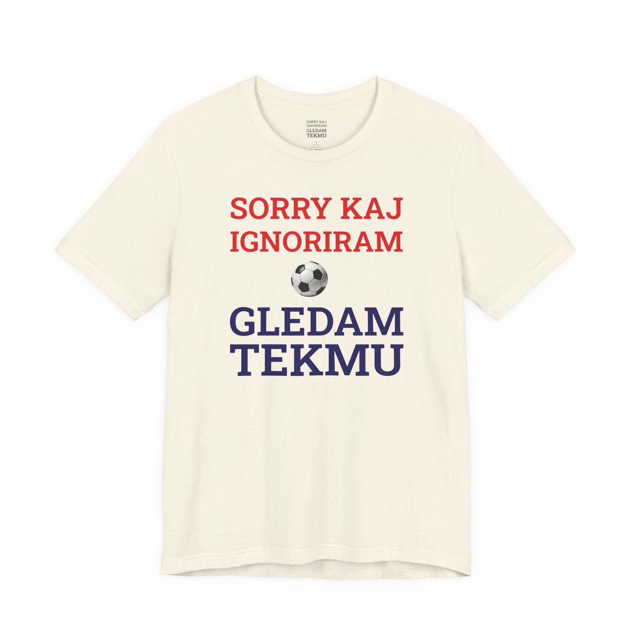 Off to Watch the Match Tee | Sorry kaj ignoriram gledam tekmu, match-day outfit