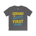 Personalizable "Busy BEE-ing Awesome in [XX] Grade" Kids Tee