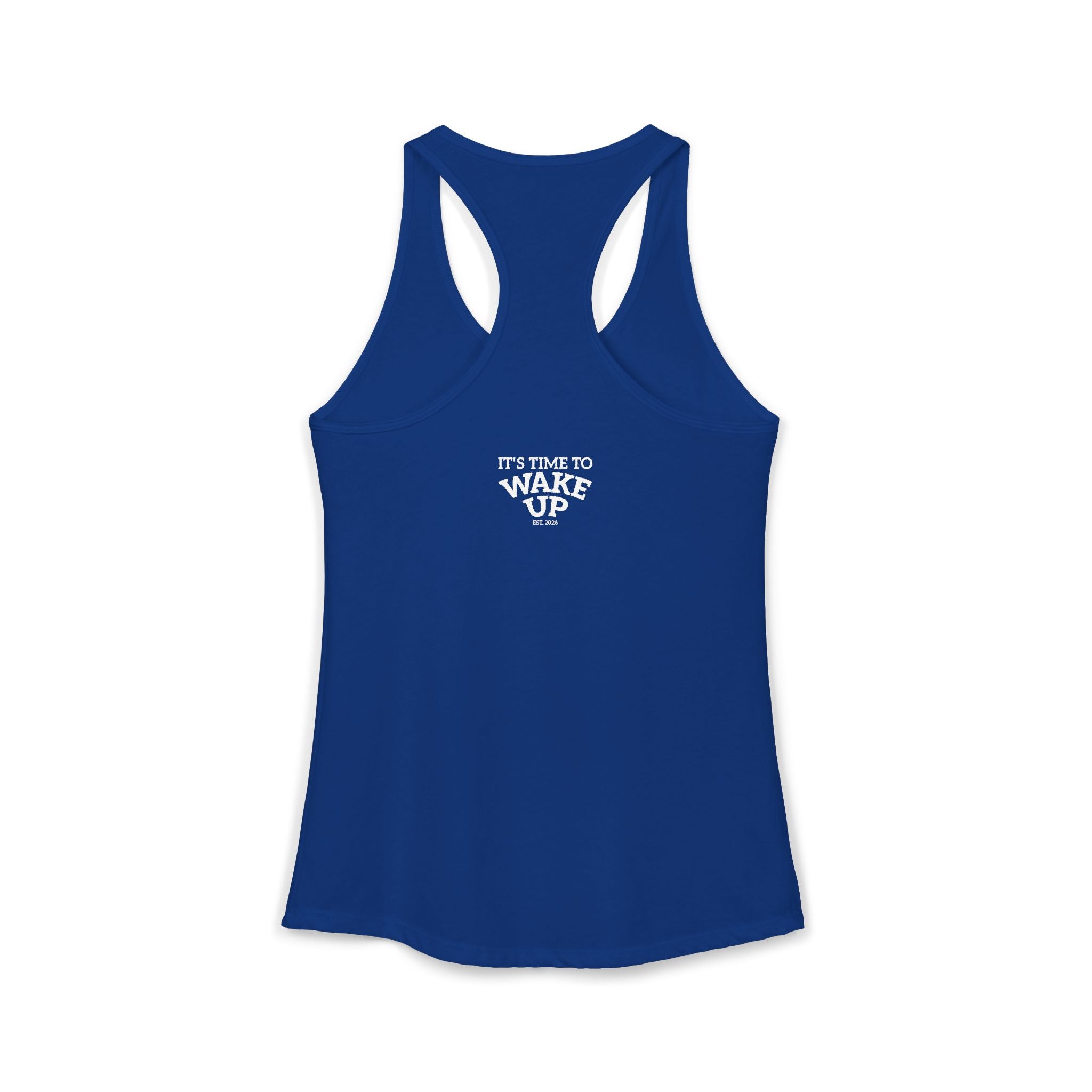 Wake Up dark | Women's Ideal Racerback Tank