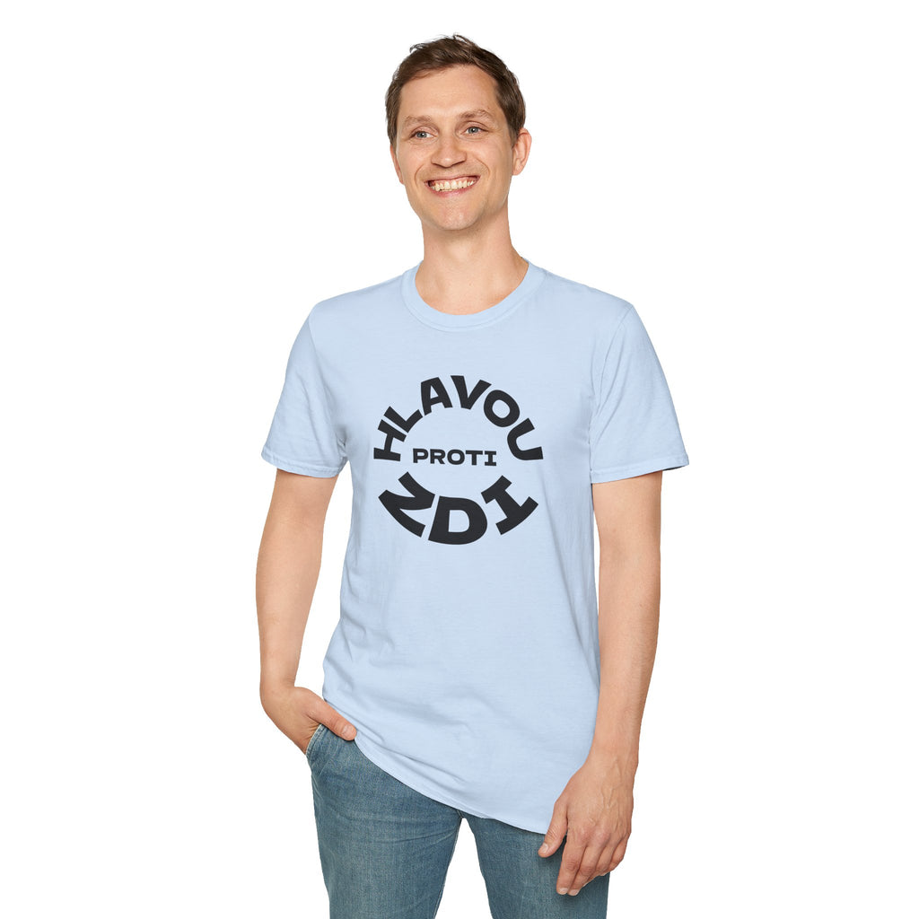 T-Shirt — Hlavou Proti Zdi - Bold Graphic Tee