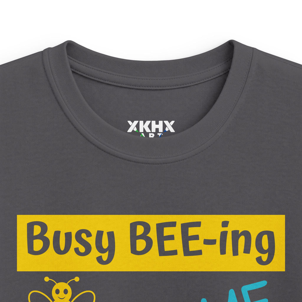 Personalizable "Busy BEE-ing Awesome in [XX] Grade" Kids Tee
