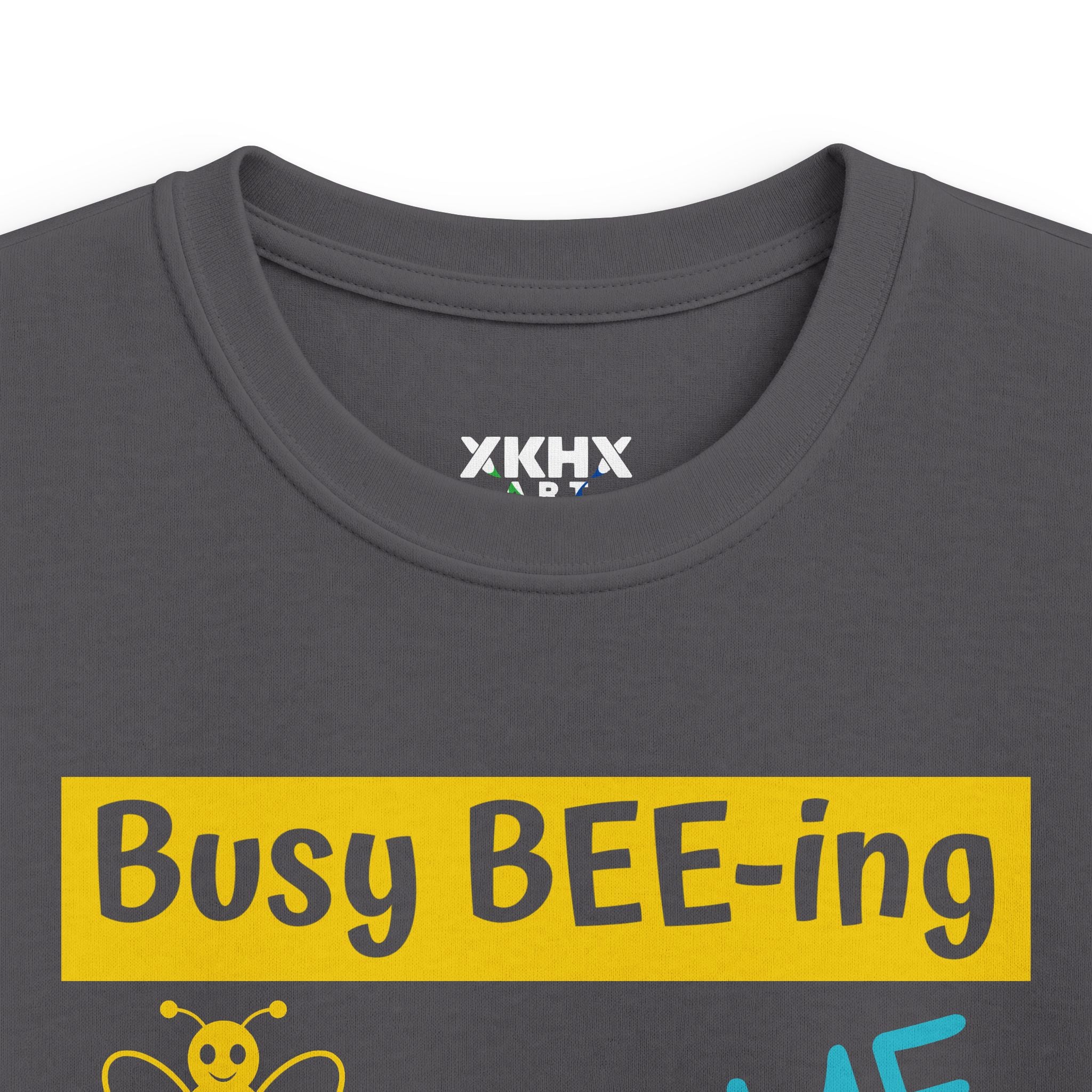 Personalizable "Busy BEE-ing Awesome in [XX] Grade" Kids Tee
