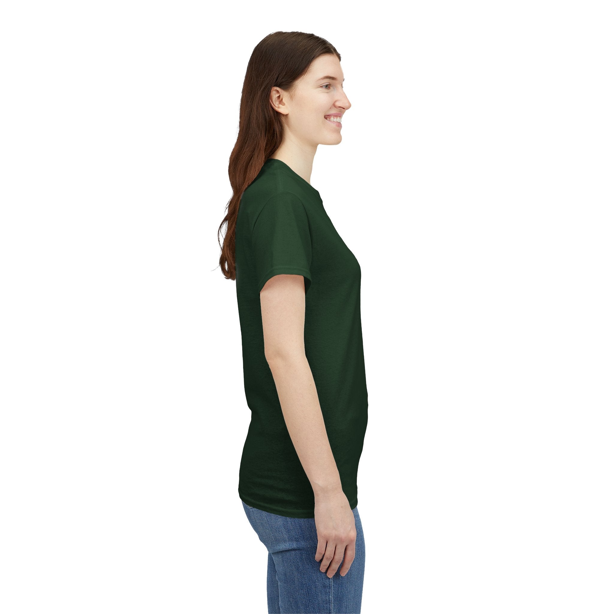Alien Tee — Minimal "They Are Real" Vertical Graphic T-Shirt dark