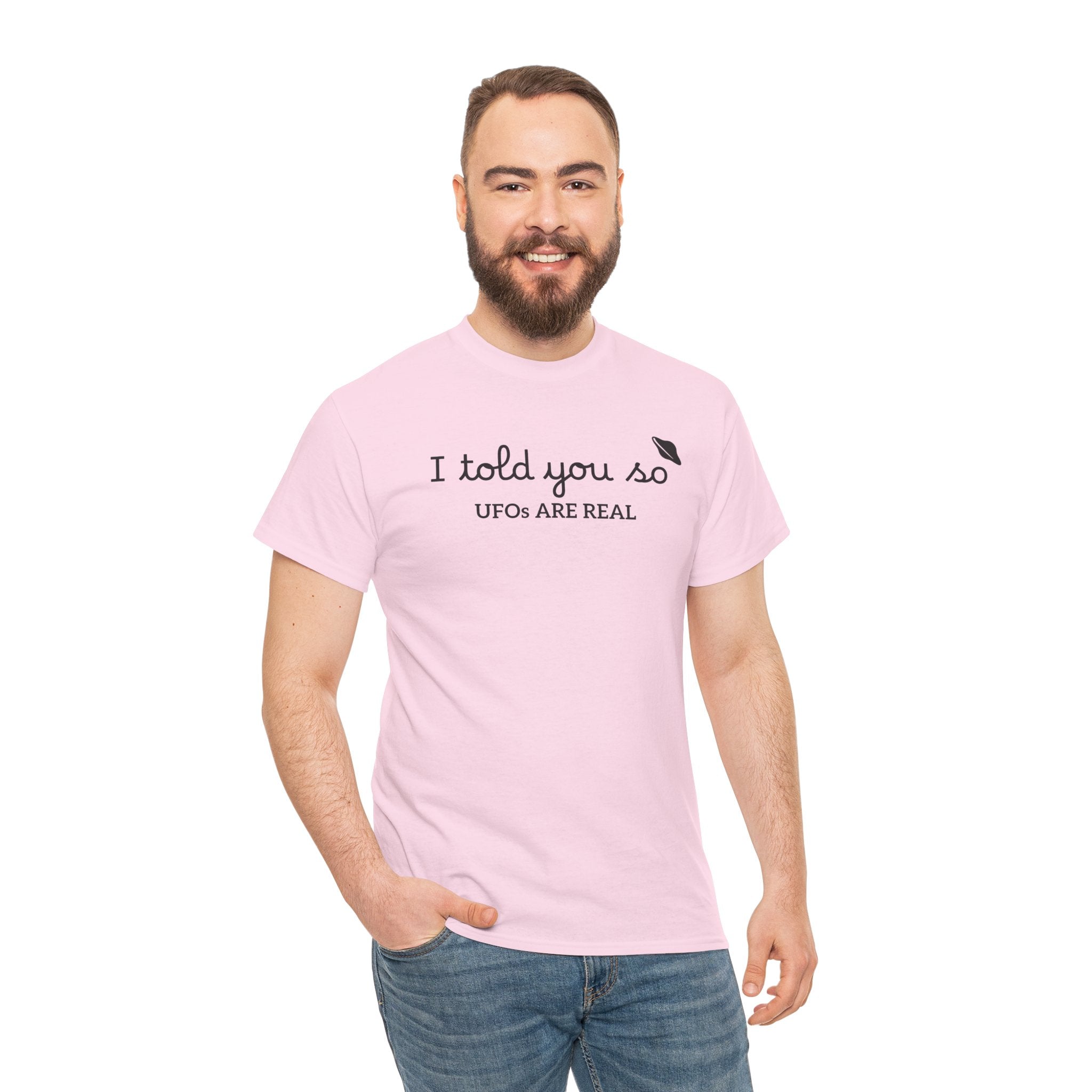 Alien Tee — Minimal "I told you so" Graphic T-Shirt