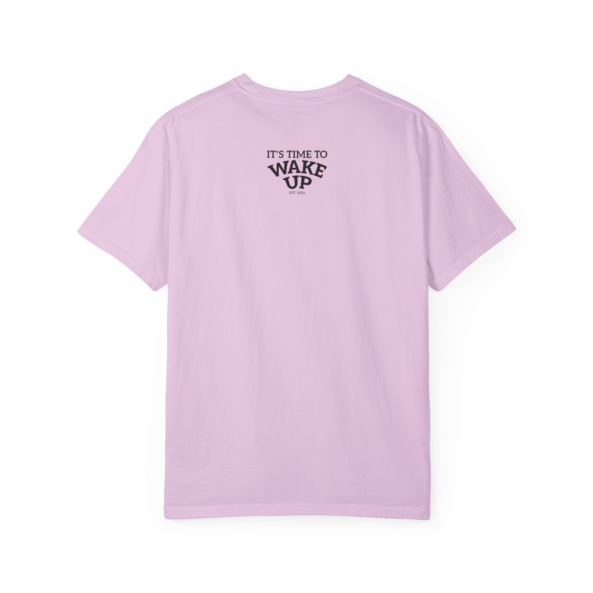 Wake Up Graphic T-Shirt — "It's Time to Wake Up" Casual Tee