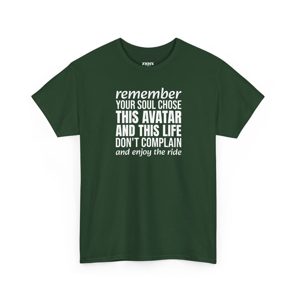 Remember Your Soul Chose This Life Tee — Inspirational Spiritual Quote T-Shirt