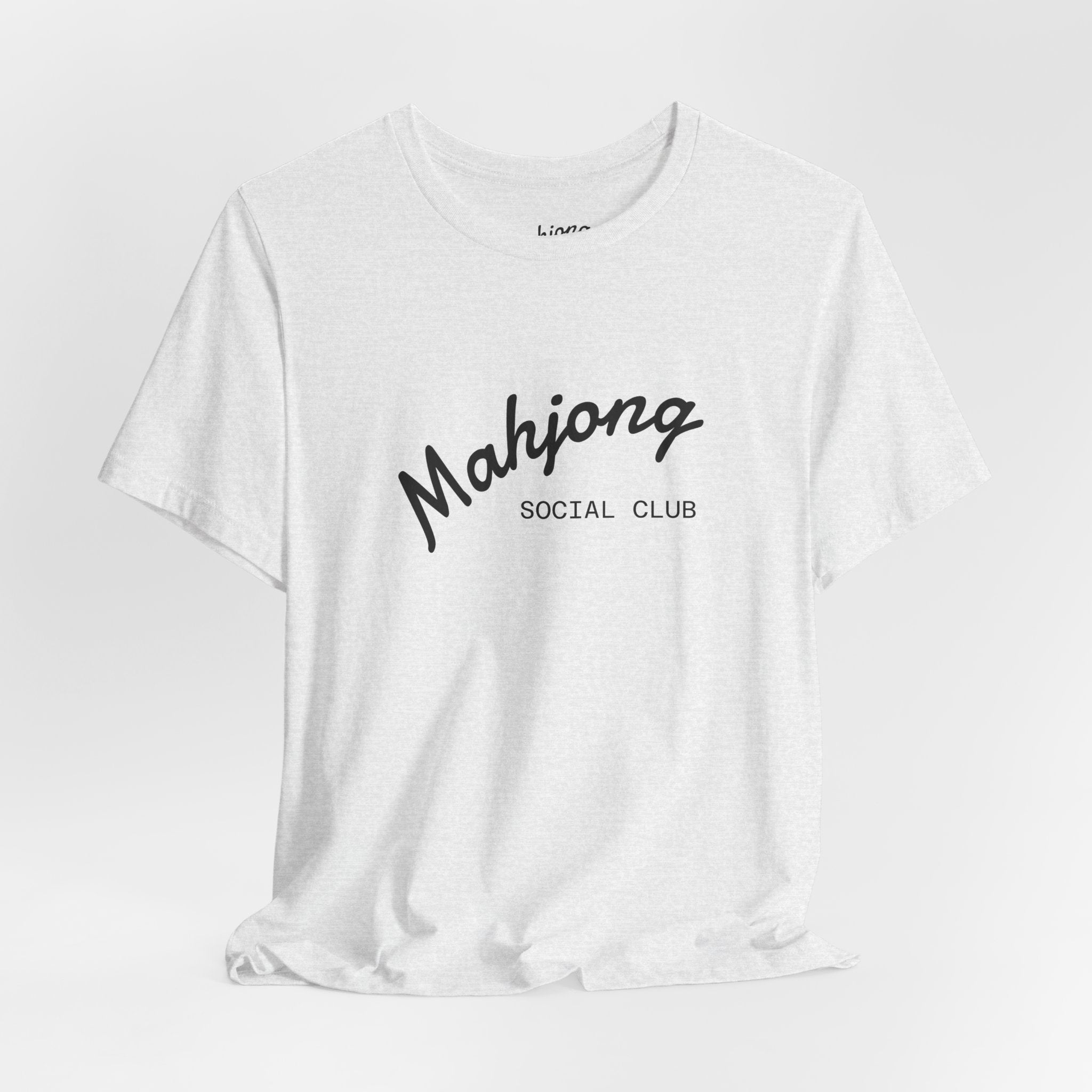 Mahjong Social Club Tee | tile-inspired, jade green pastel