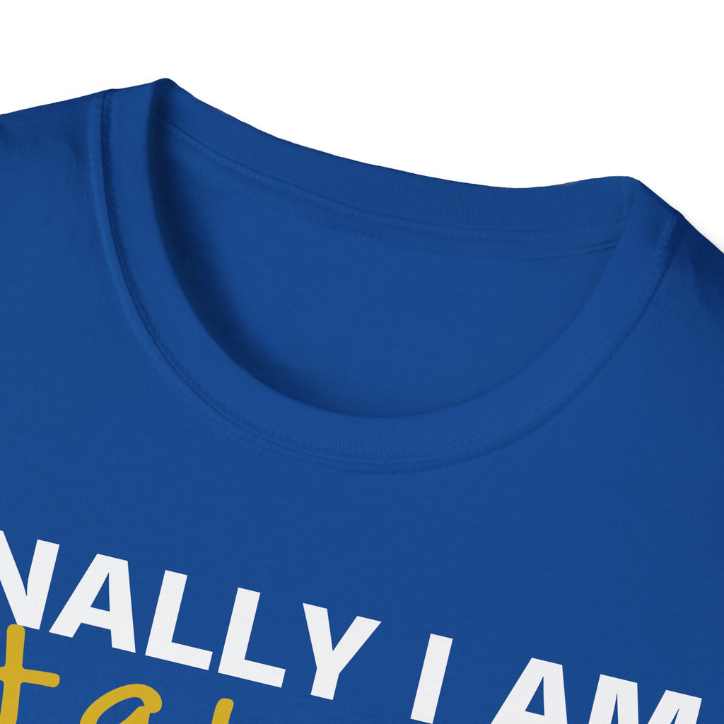 Alien T-Shirt — "Finally I am not a Weirdo talking about UFO & Aliens" - Positive Message Alien Tee