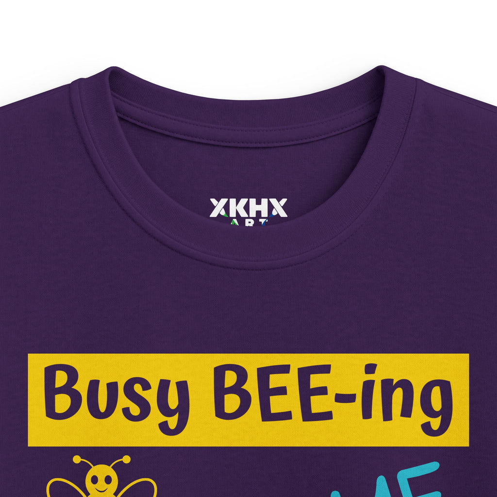 Personalizable "Busy BEE-ing Awesome in [XX] Grade" Kids Tee