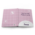 Personalized 'Smart as a Bee, Happy as can Be' Hardcover Journal