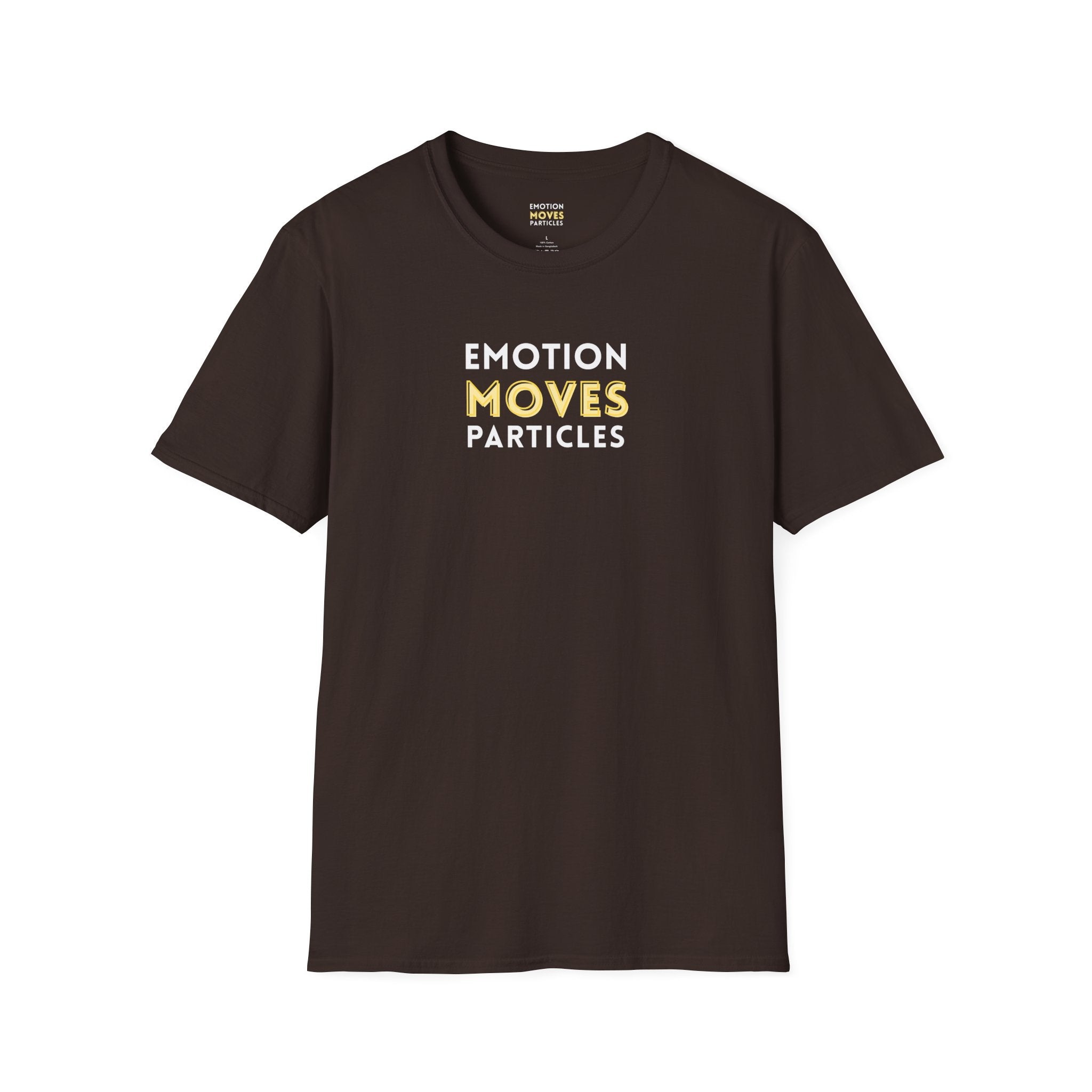 Emotion Moves Particles | Unisex Softstyle T-Shirt