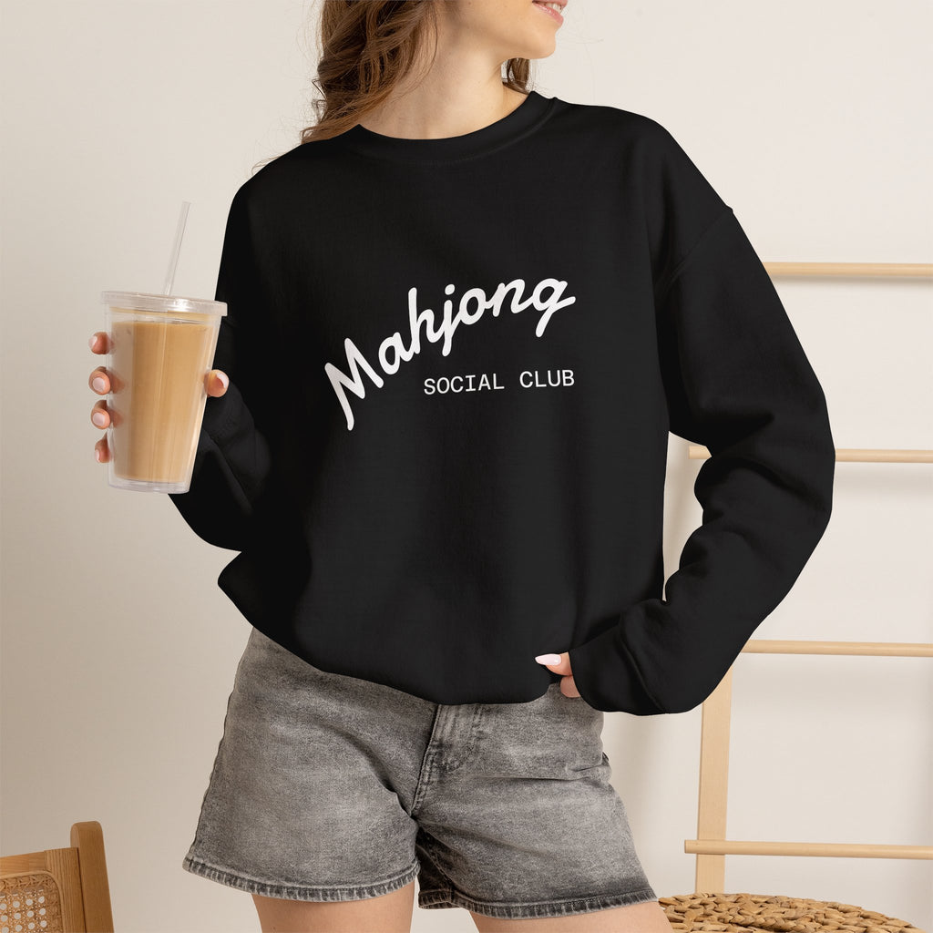 Mahjong Social Club | Unisex Heavy Blend™ Crewneck Sweatshirt