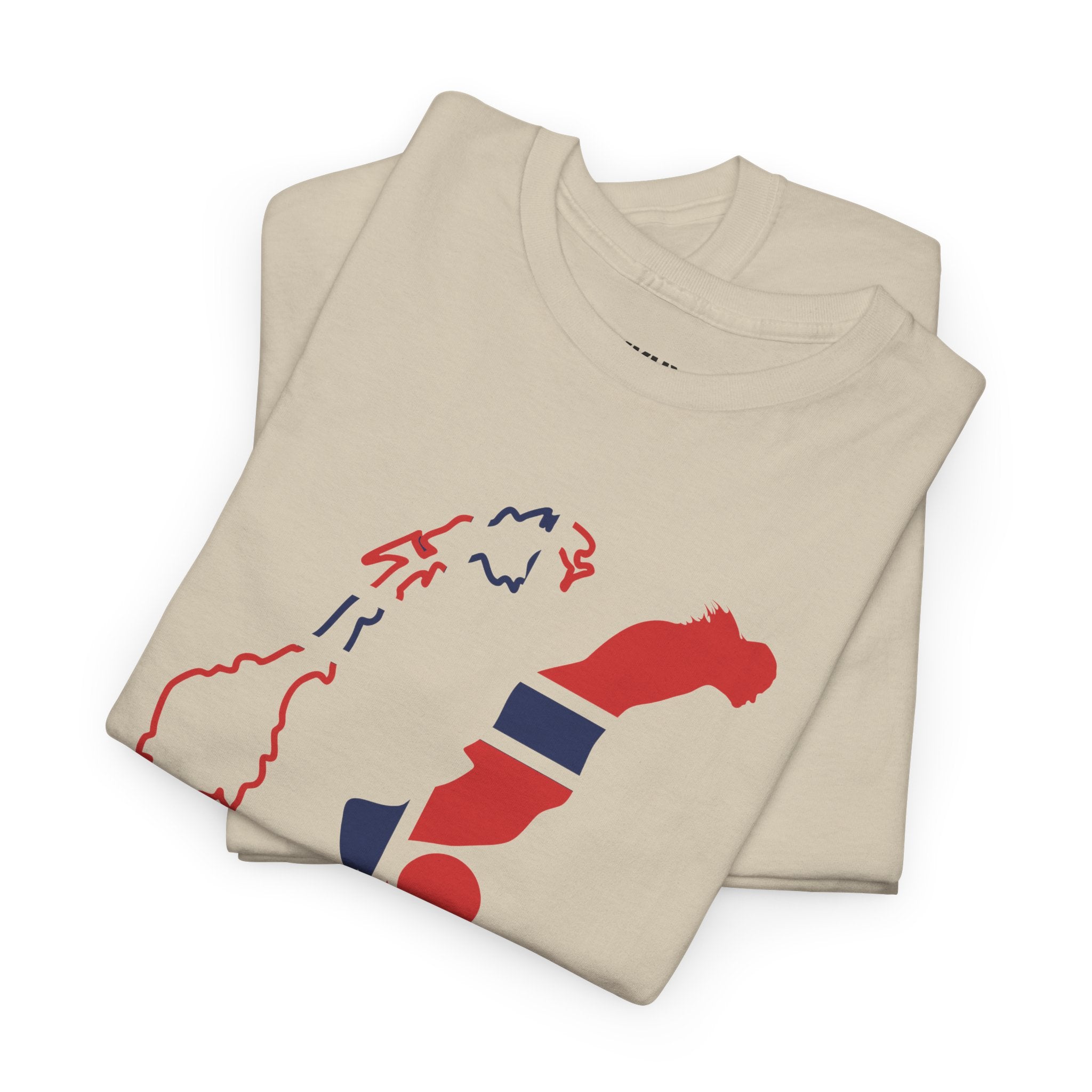Haaland Norway Map Flag T‑Shirt — Scandinavian Pride Tee with Number 9