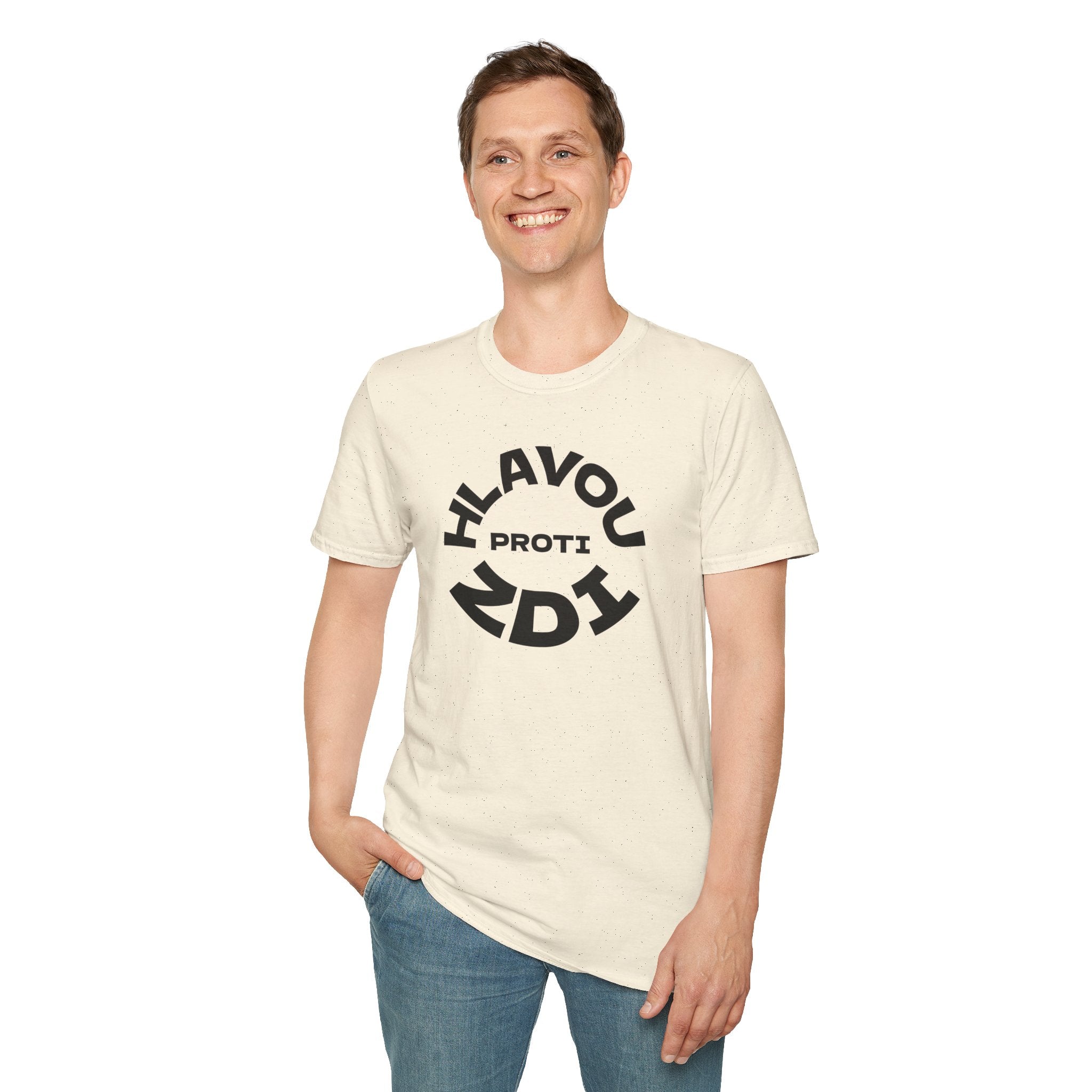 T-Shirt — Hlavou Proti Zdi - Bold Graphic Tee