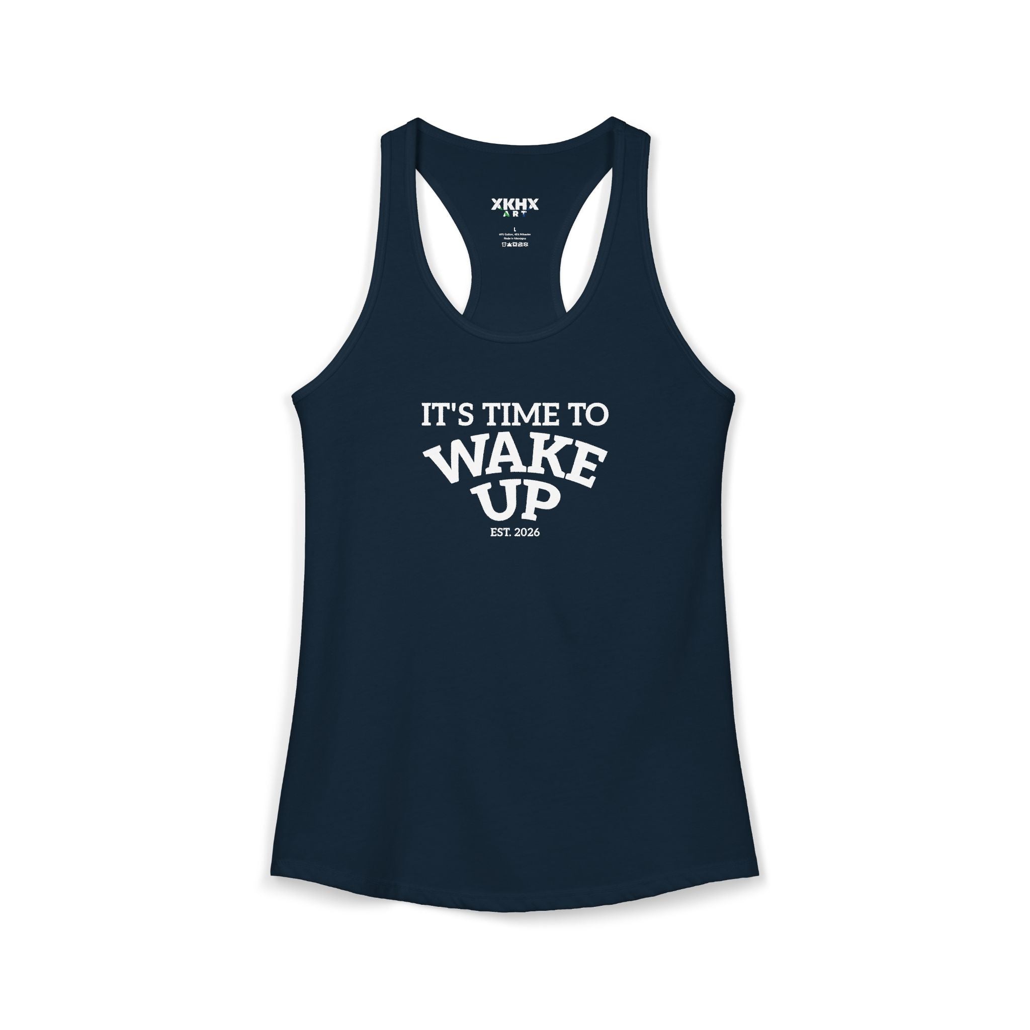 Wake Up dark | Women's Ideal Racerback Tank