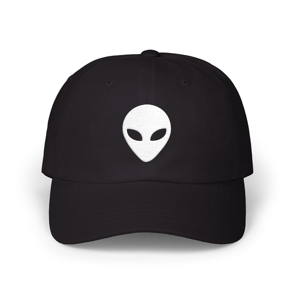 Alien "They Are Here." Dad Cap - Embroidered Baseball Hat dark